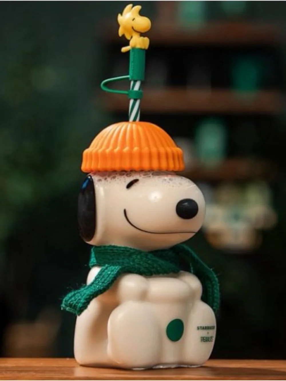 Starbucks x Peanuts Snoopy Glass Cup
